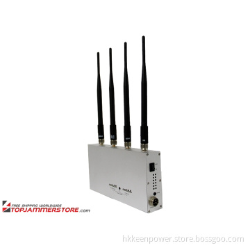Remote Controlled Mobile Phone Jammer with up to 15m Shielding Radius